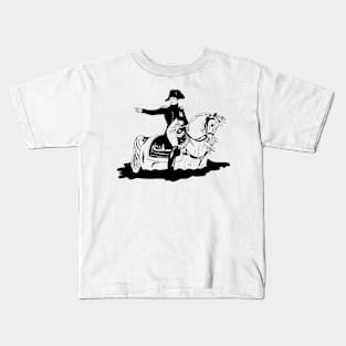 Napoleon Bonaparte design Kids T-Shirt